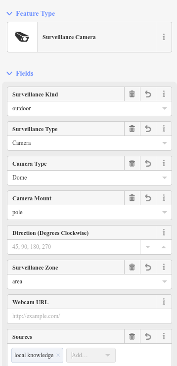 Surveillance Camera Metadata